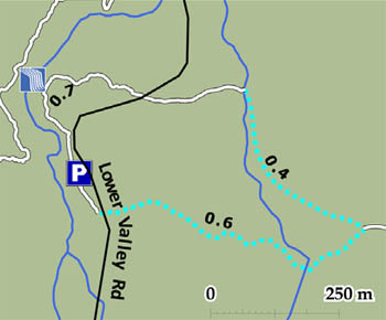 Hoggs Falls Map