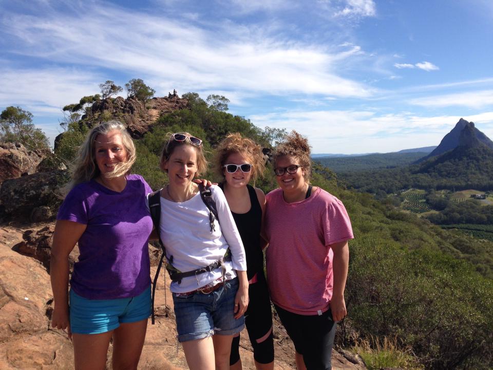 hiking glass mountains